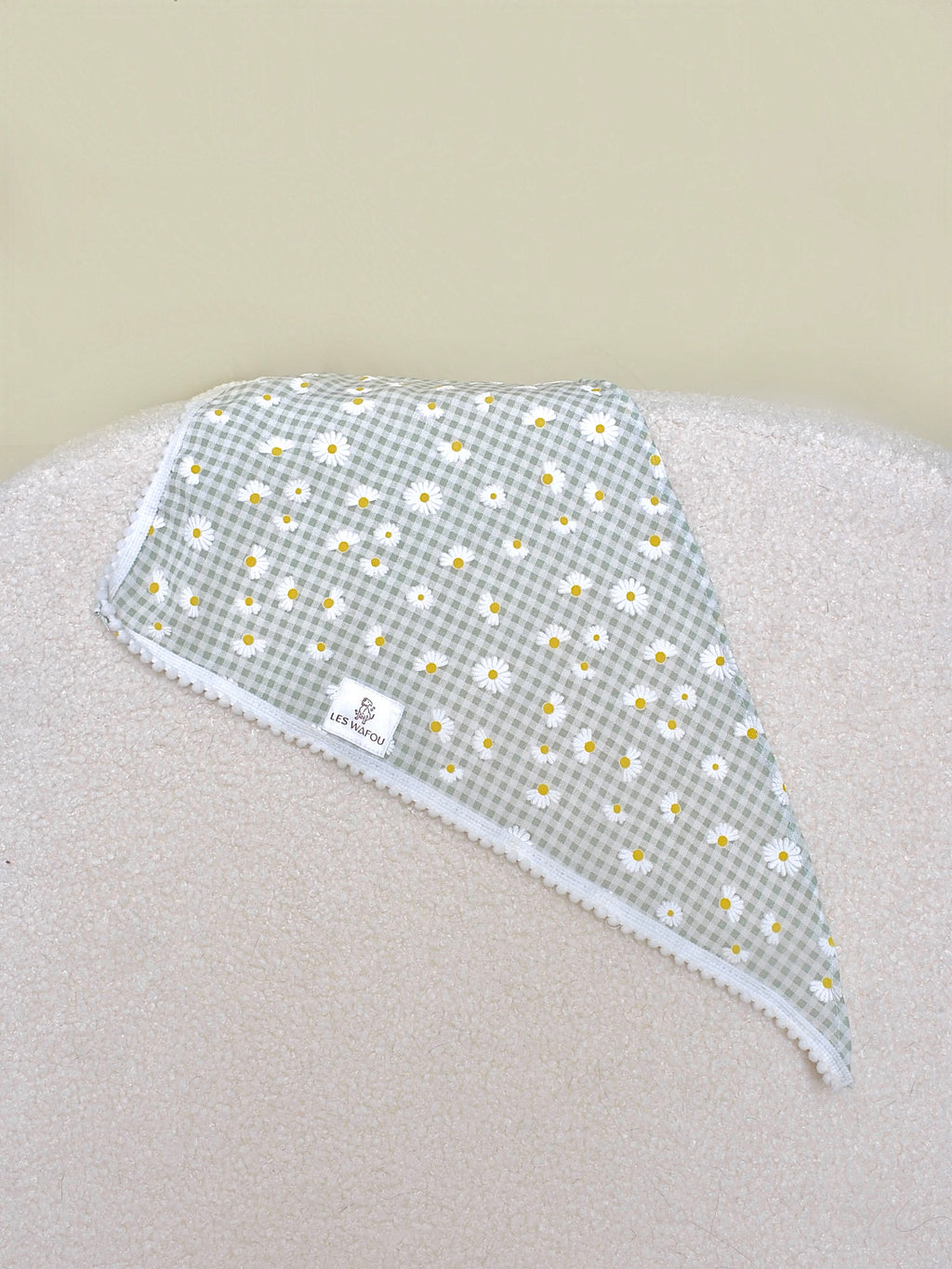 Bandana pour chien - Motif marguerites