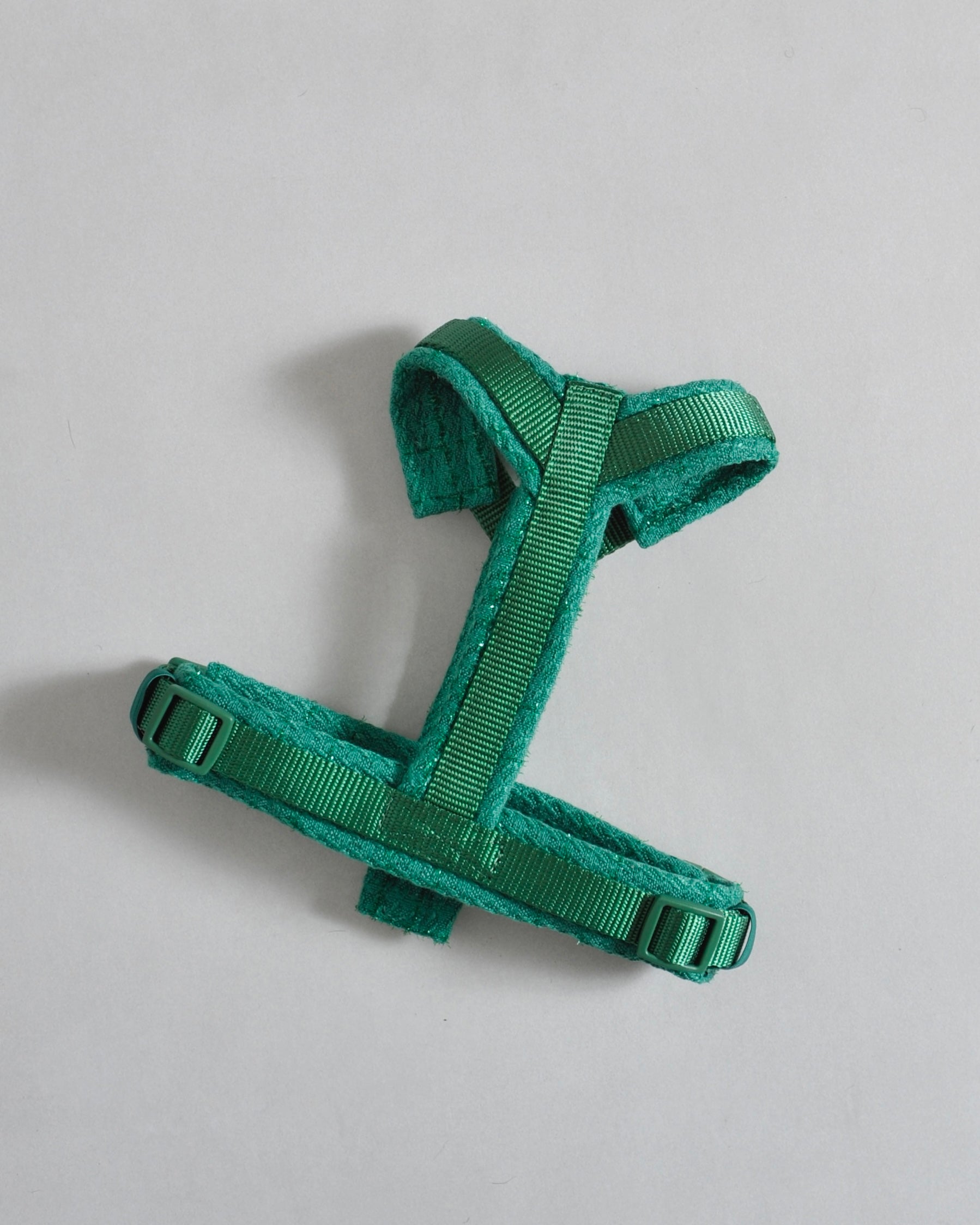 Harnais tweed chien - Vert
