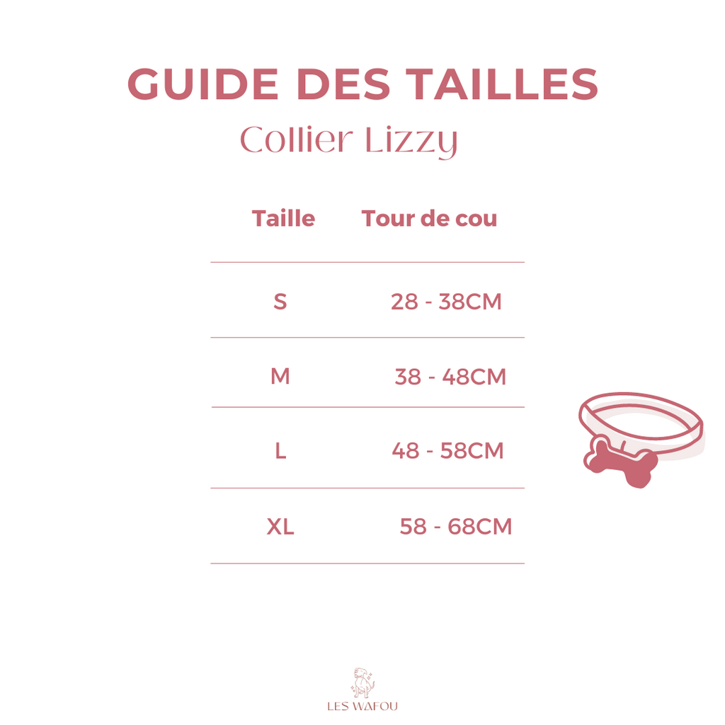 Collier pour chien velours côtelé - Lavande