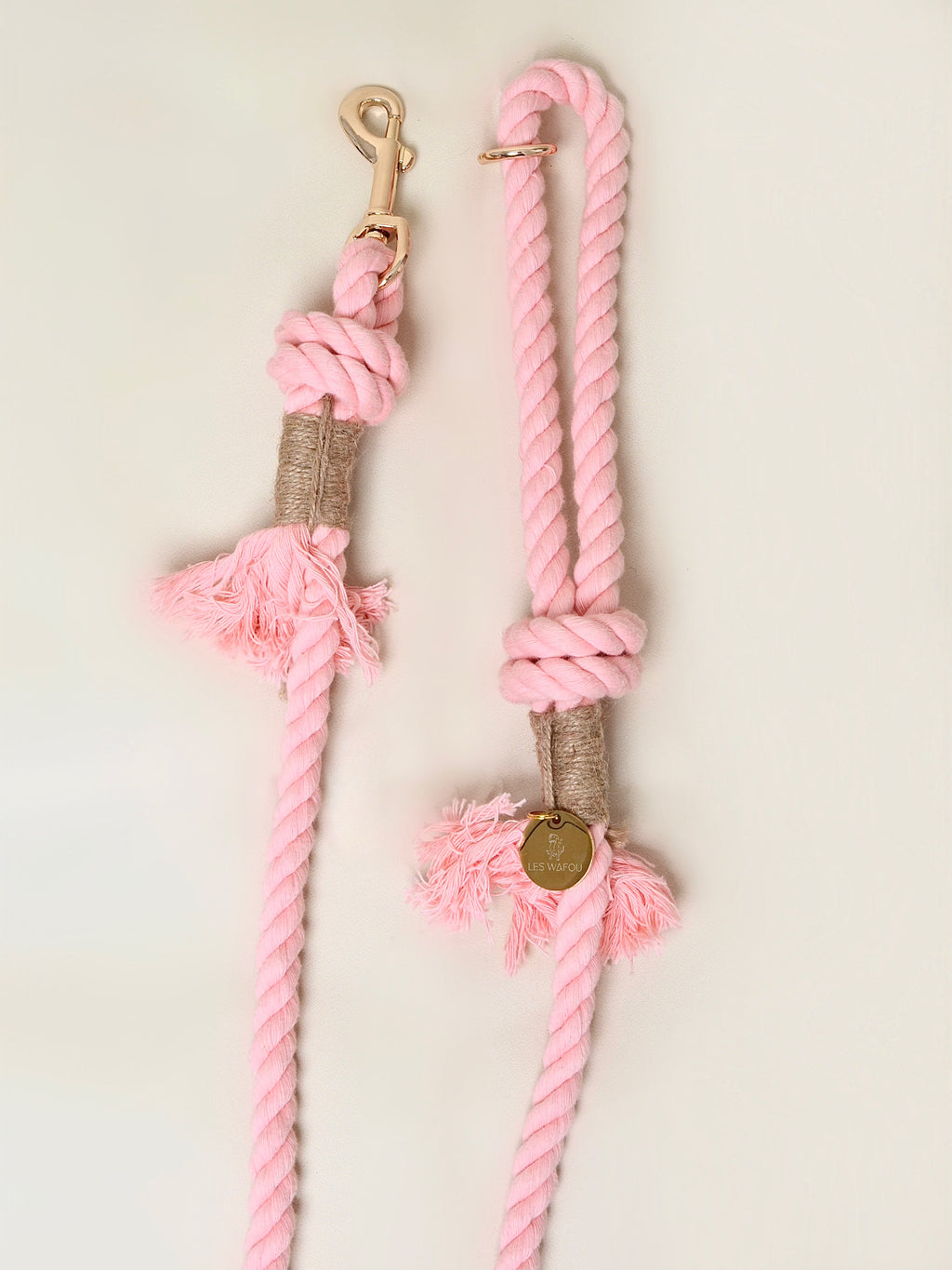 Laisse pour chien - Rose