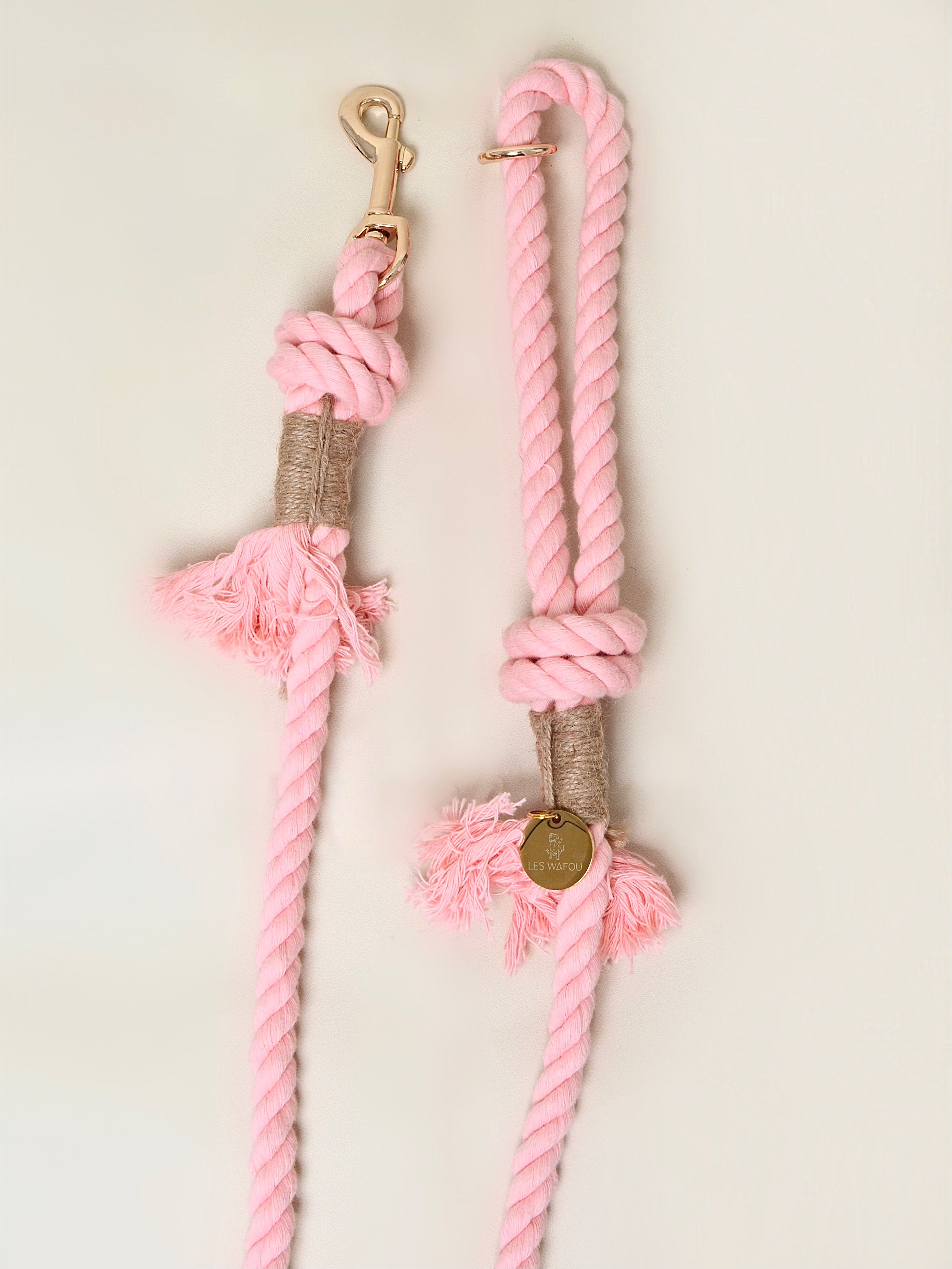 Laisse pour chien - Rose