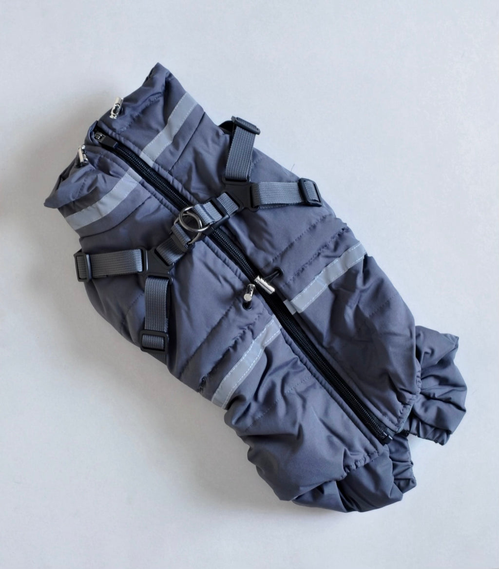 Doudoune pour chien - Noir (petit et moyen chien)