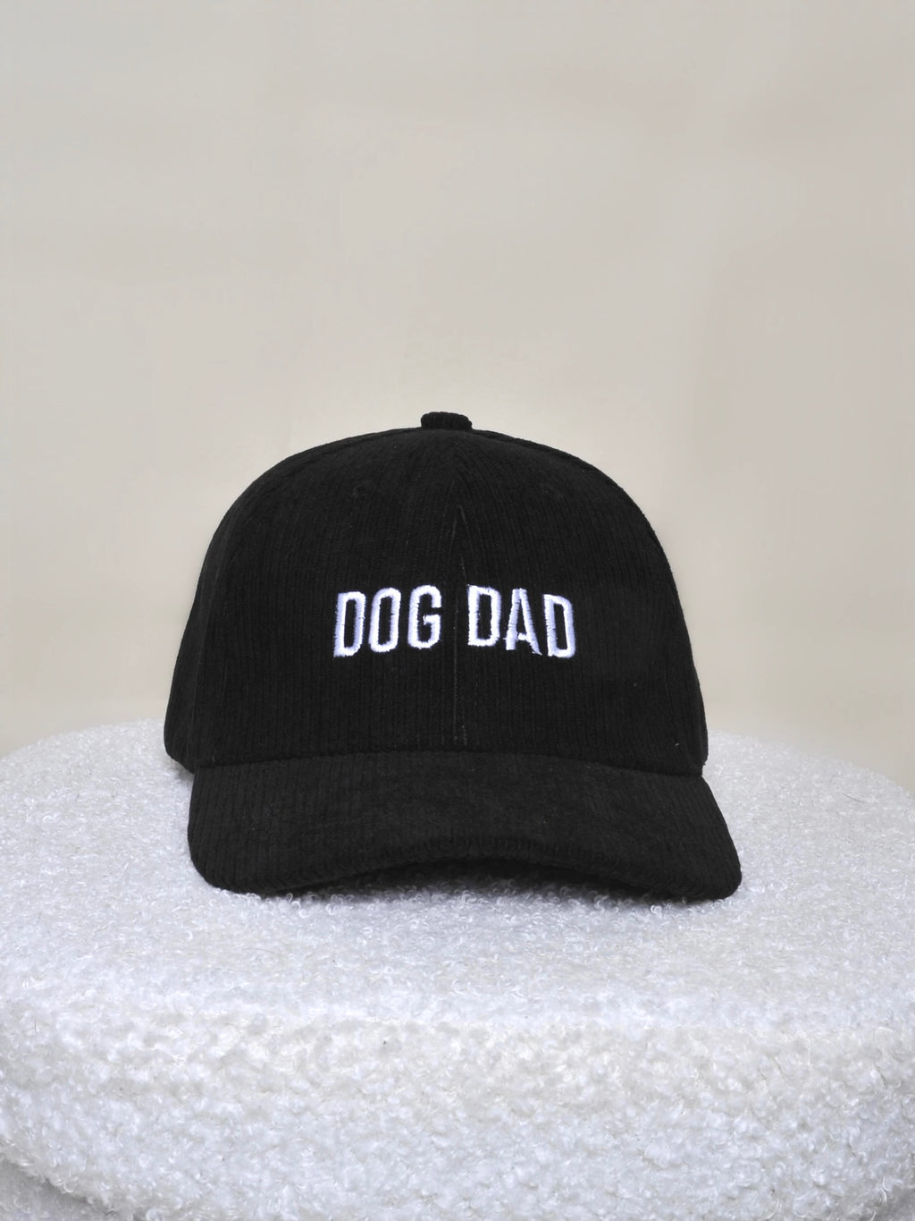 Casquettes personnalisables - Velours côtelé noir