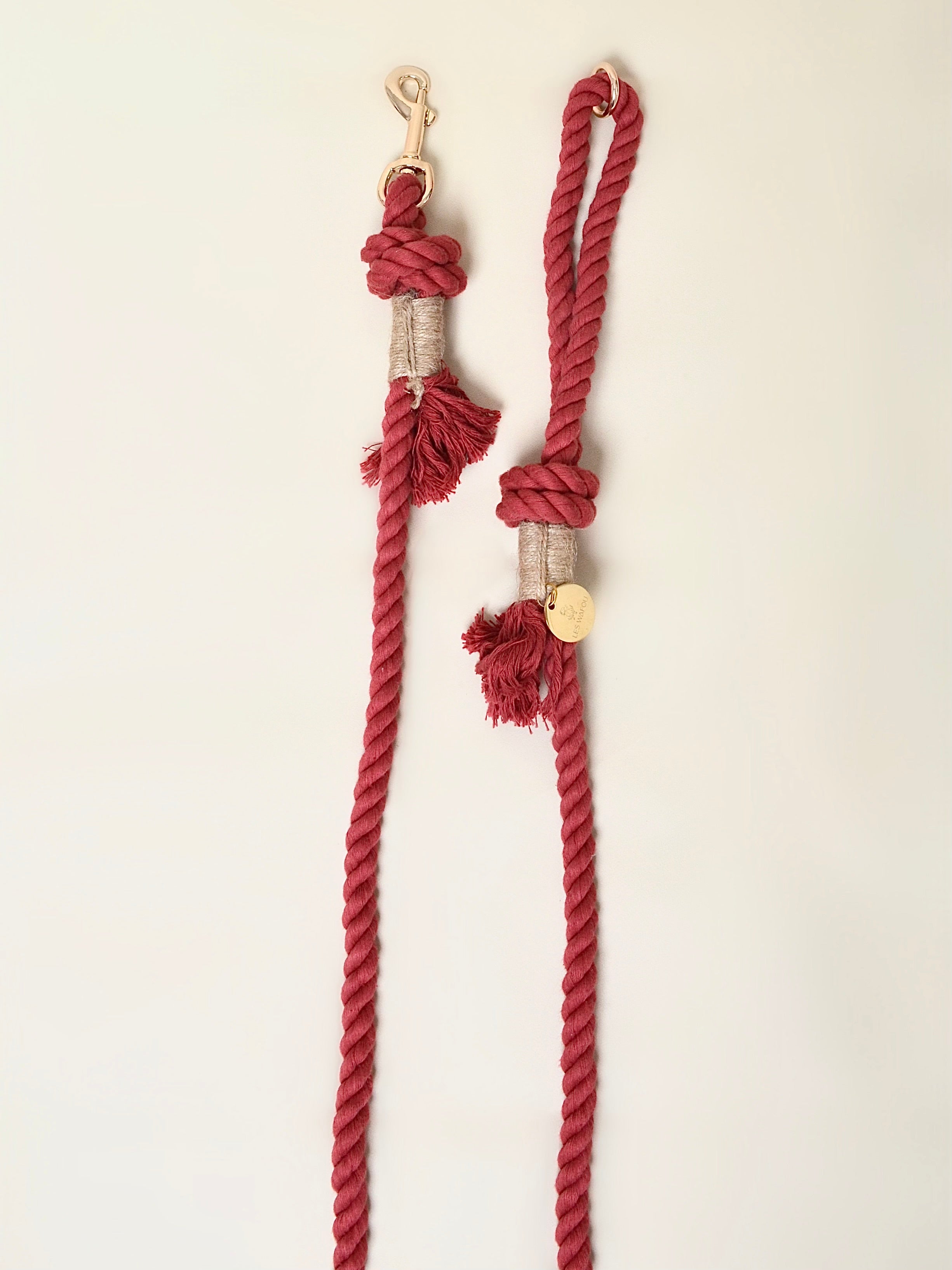 Laisse pour chien - Rouge