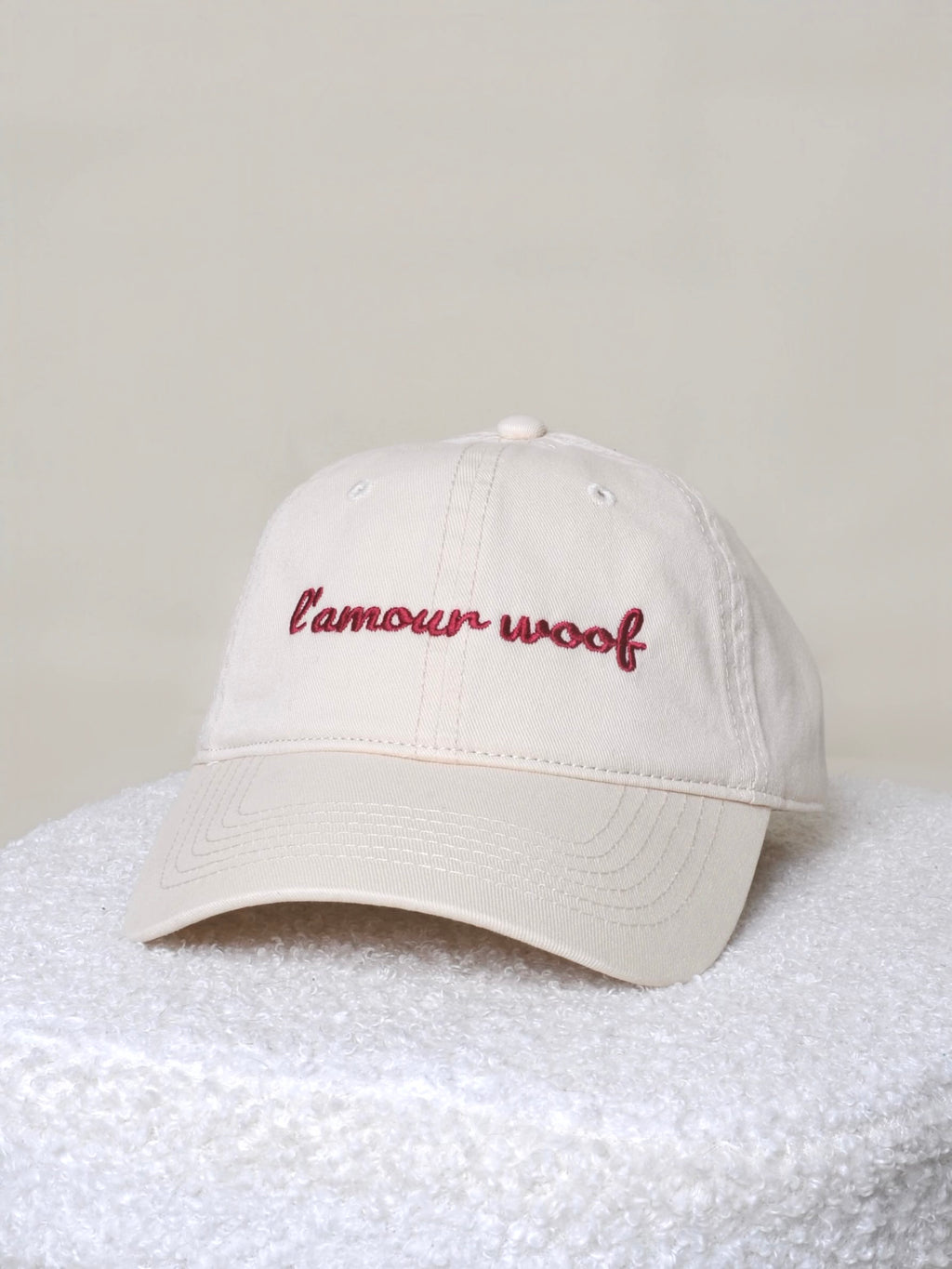 Casquettes personnalisables - Crème