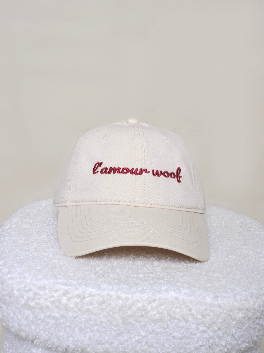 Casquettes personnalisables - Crème