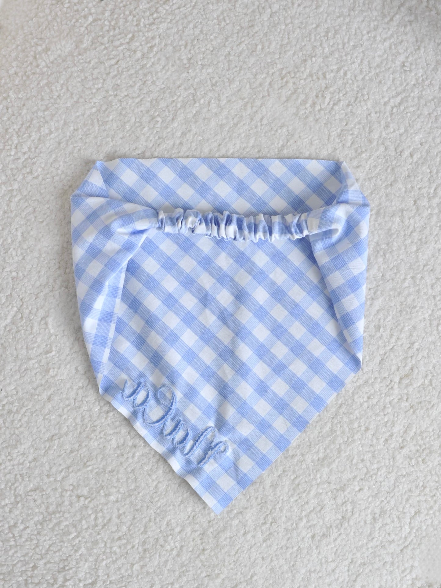 Bandana personnalisable - Bleu