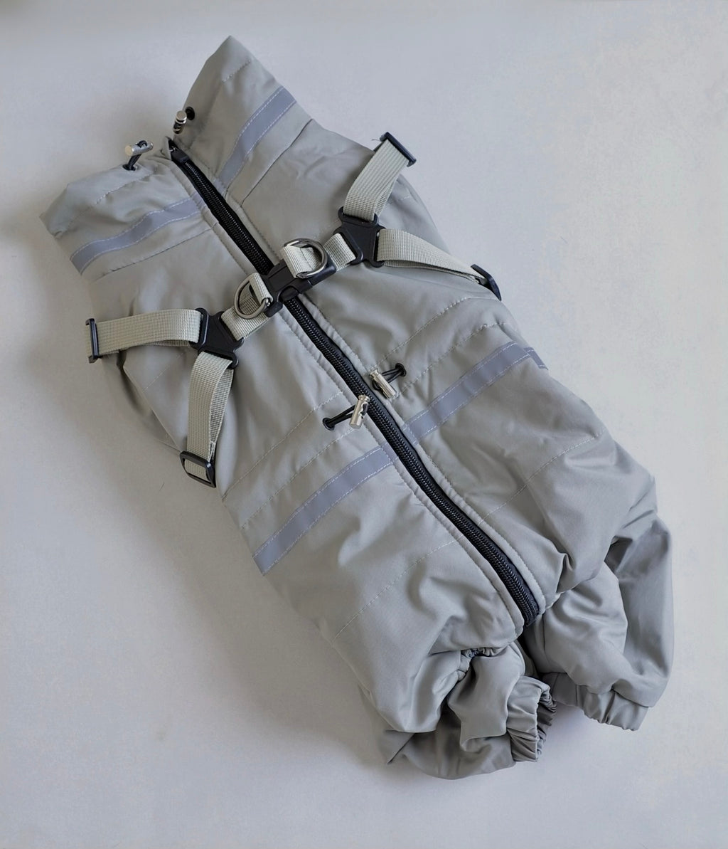 Doudoune pour chien - Vert eau (petit et moyen chien)