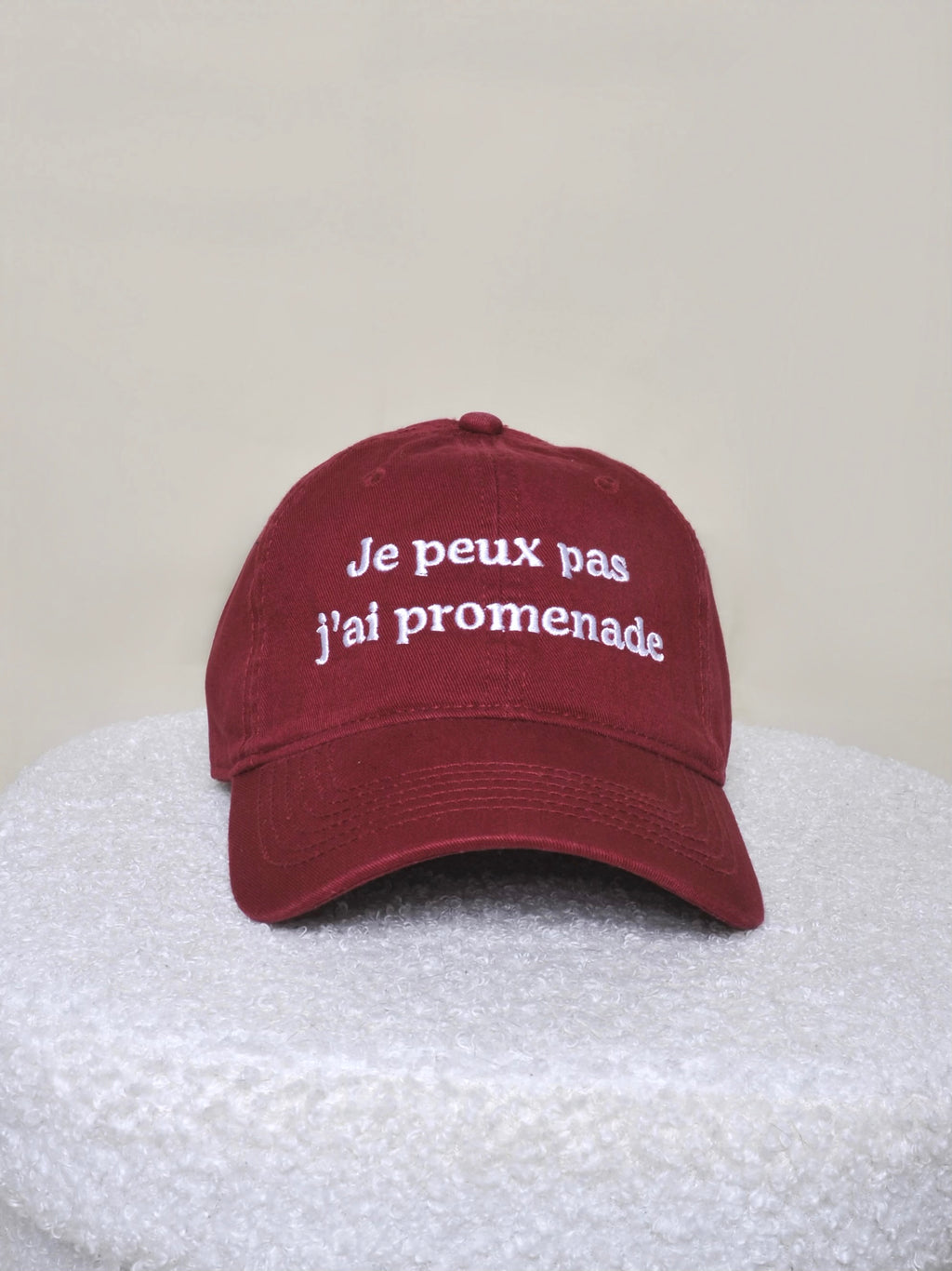 Casquettes personnalisables - Rouge