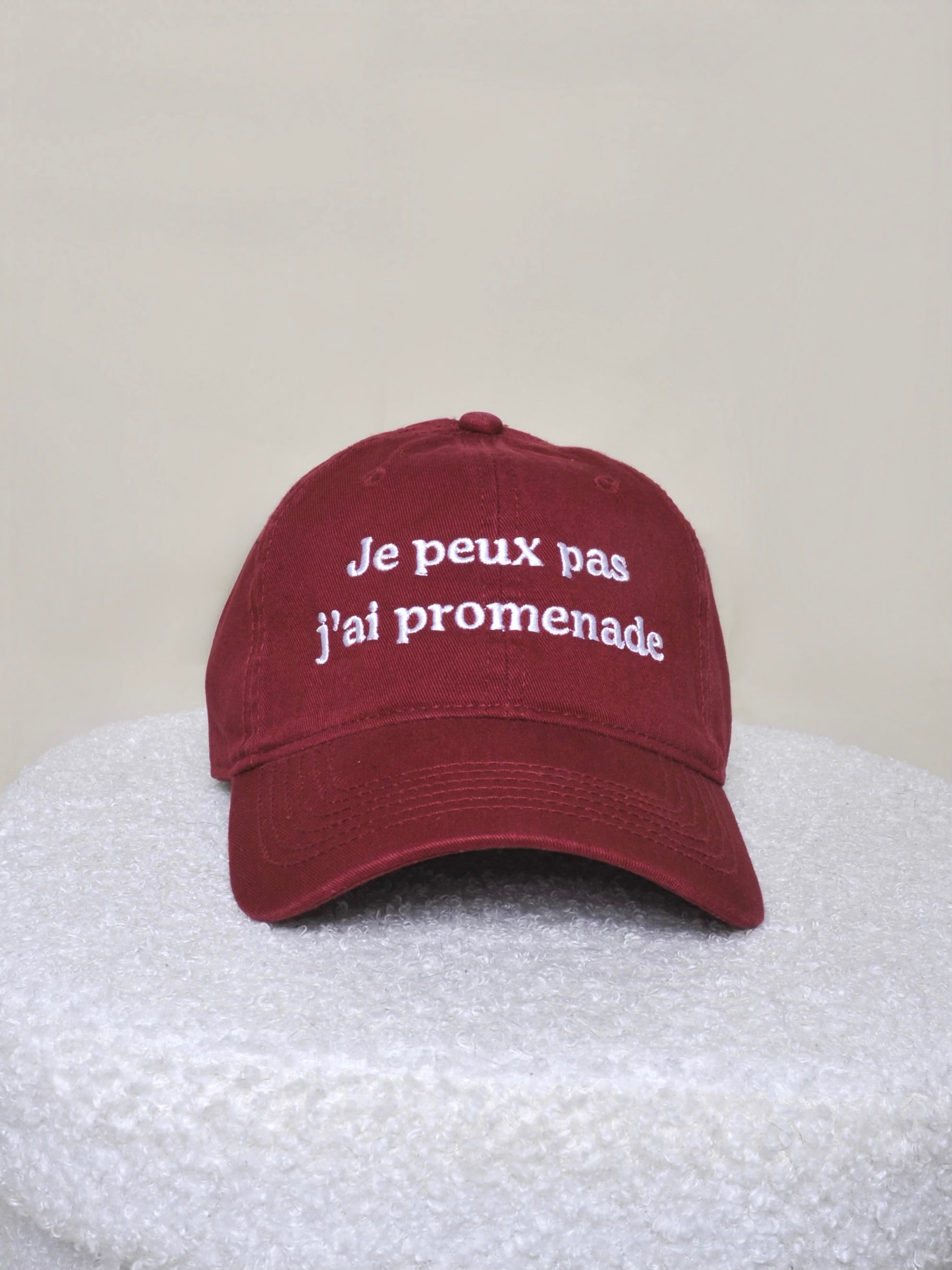 Casquettes personnalisables - Rouge