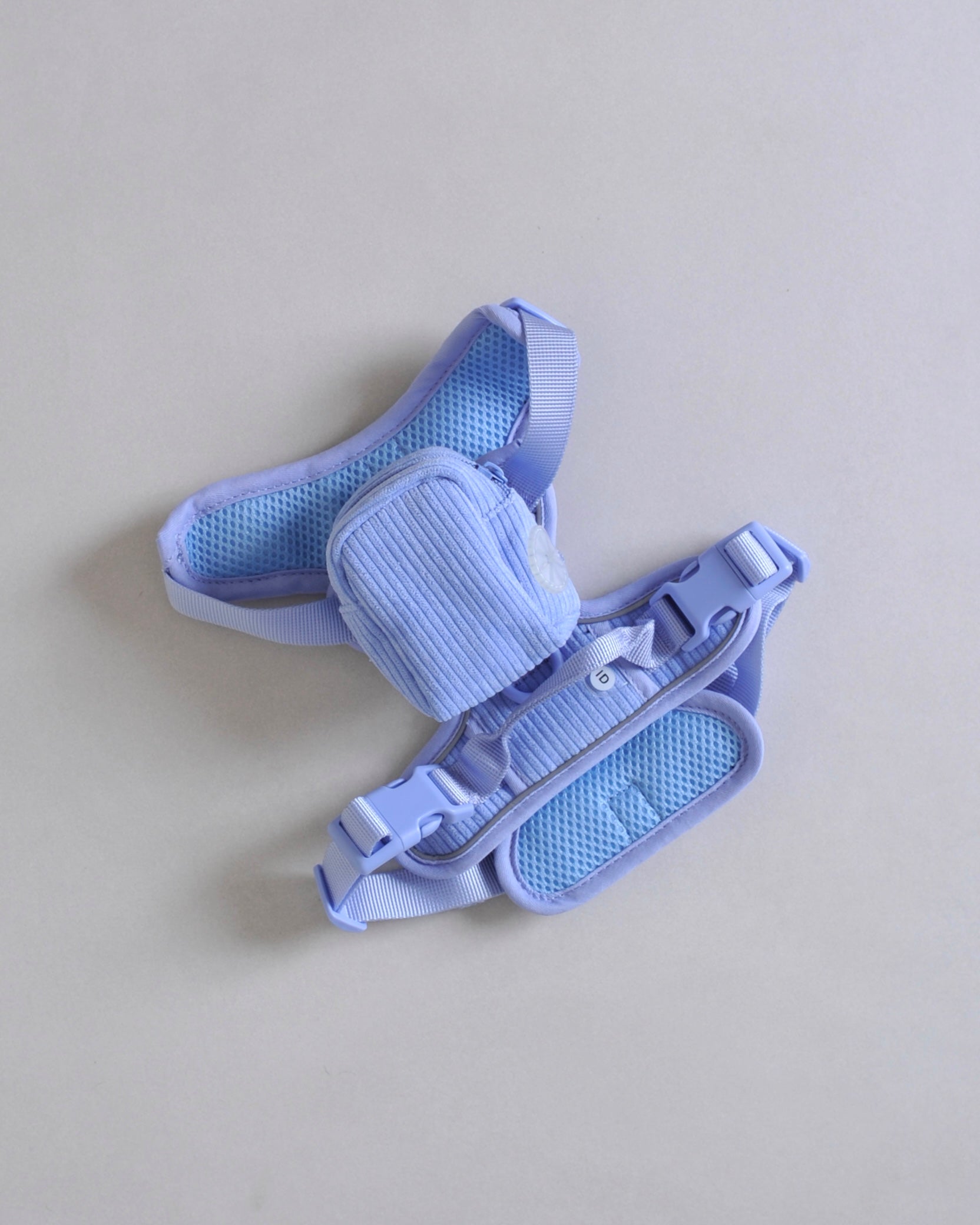 Harnais pour chien + sac à dos - Lavande