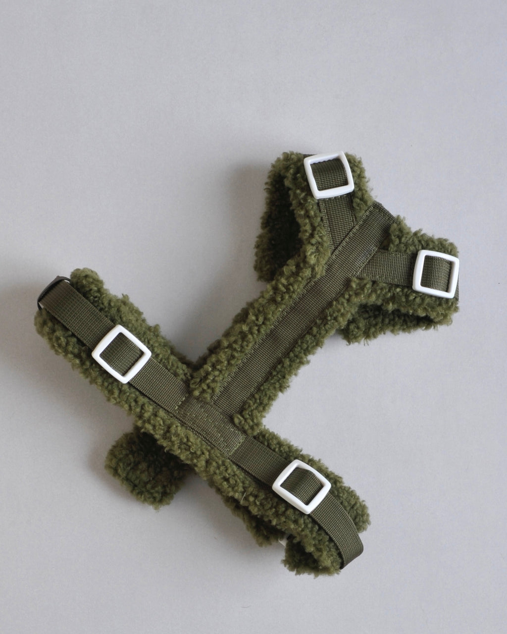 PRÉCOMMANDE - Harnais moumoute chien - Vert