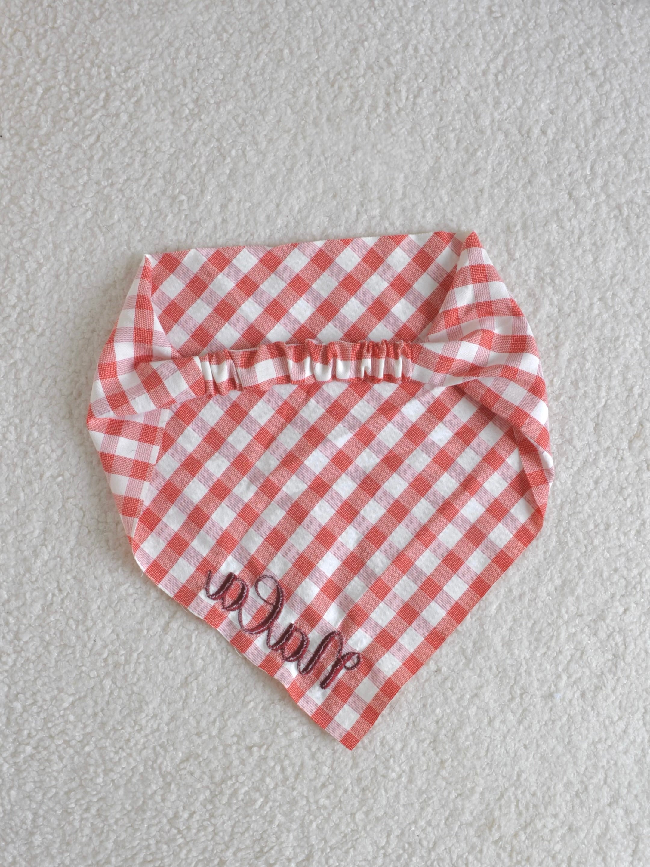 Bandana personnalisable - Rouge