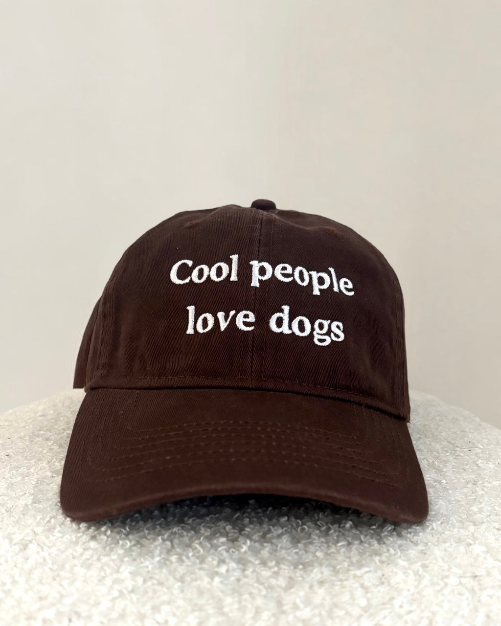 Casquettes personnalisables - Chocolat