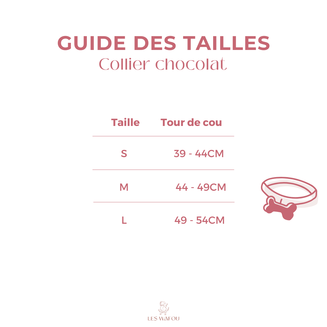 Teddy - Collier chocolat