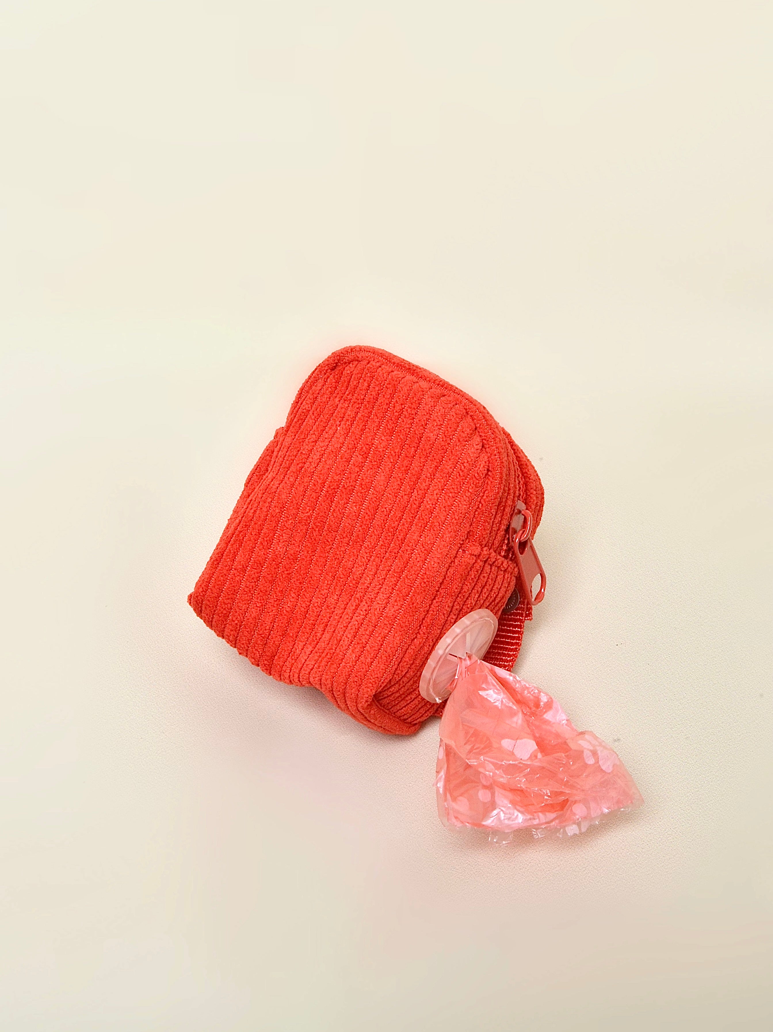 Harnais pour chien + sac à dos - Rouge
