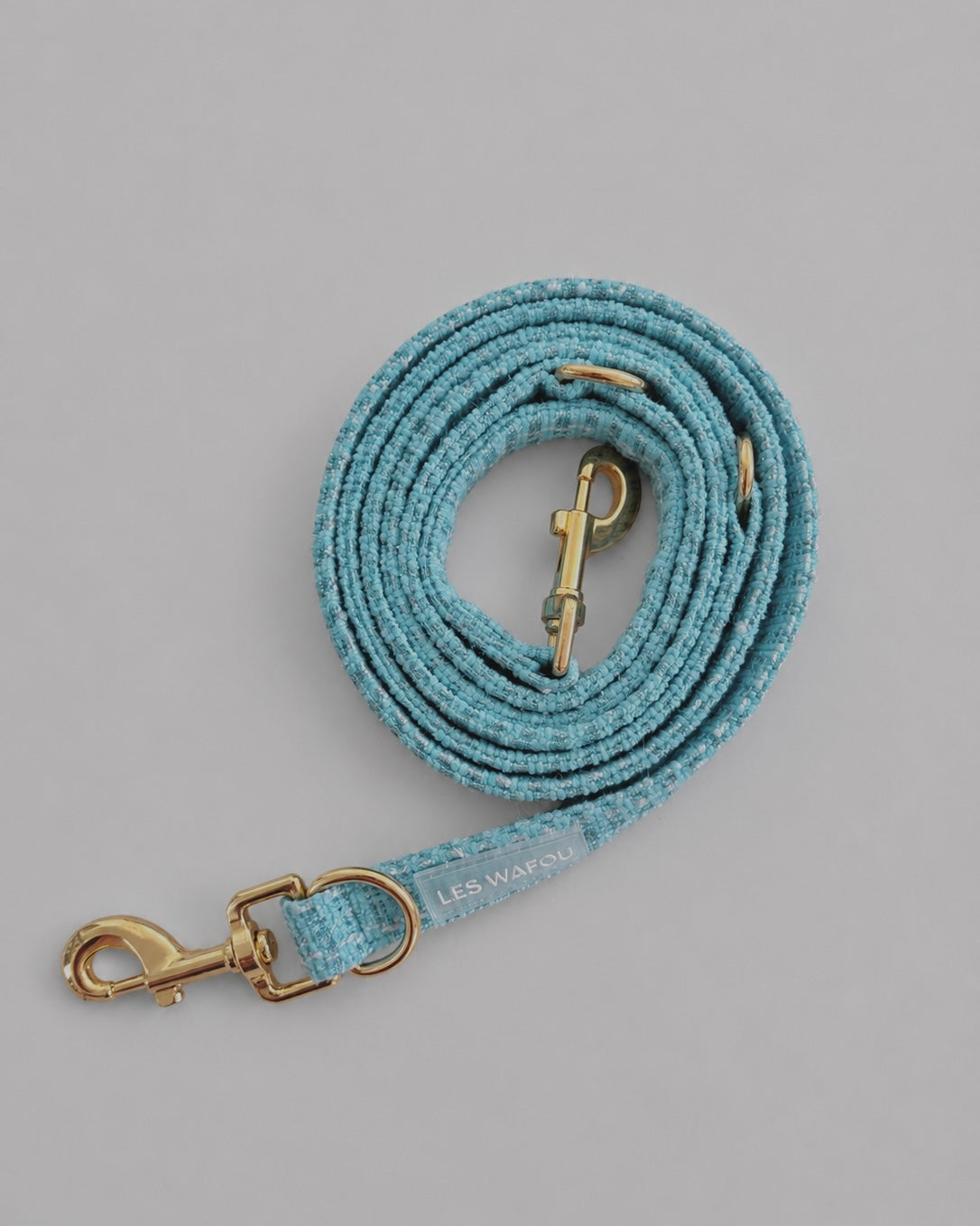 Laisse multi-positions pour chien - Bleu ciel