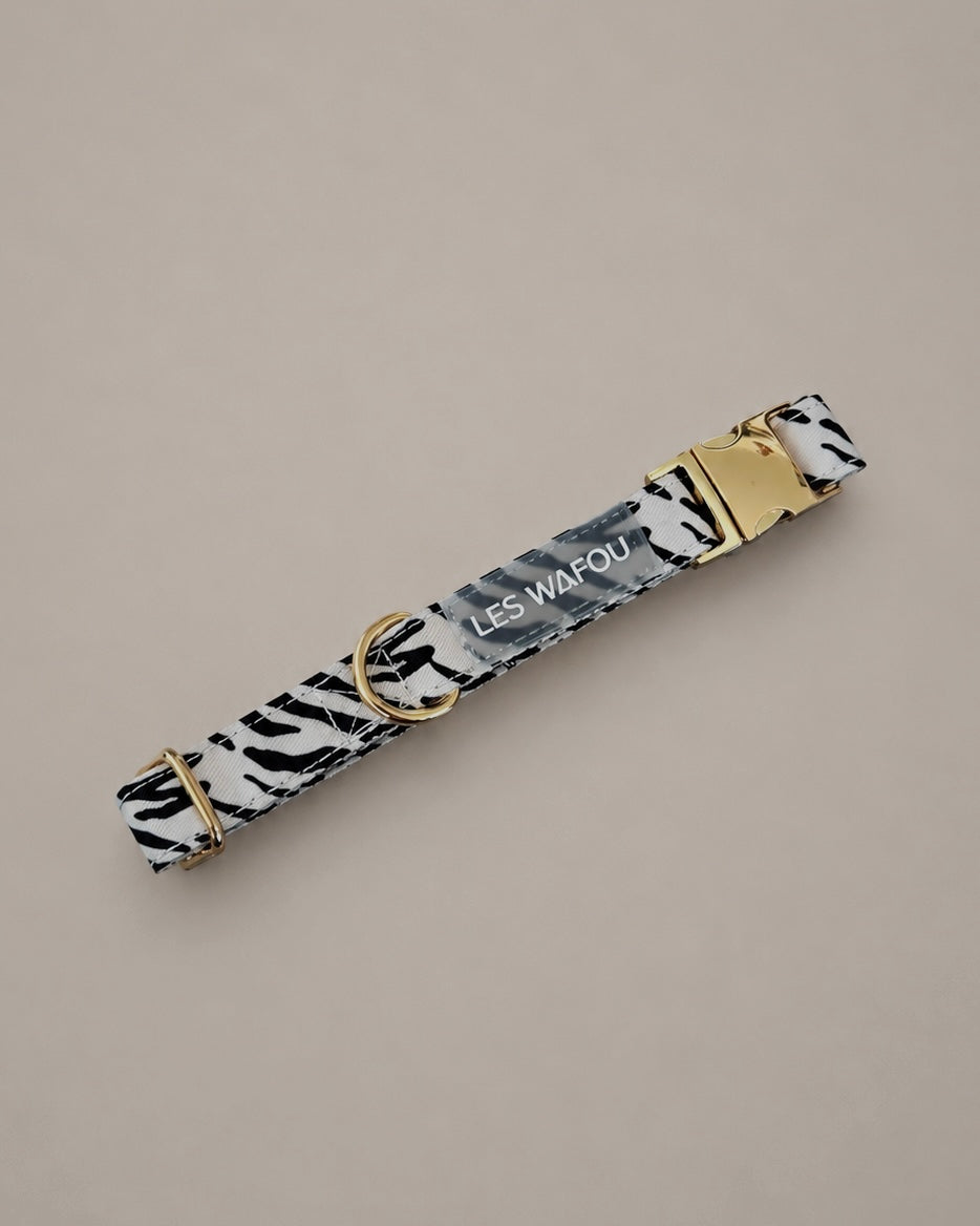 Collier pour chien - Zébra