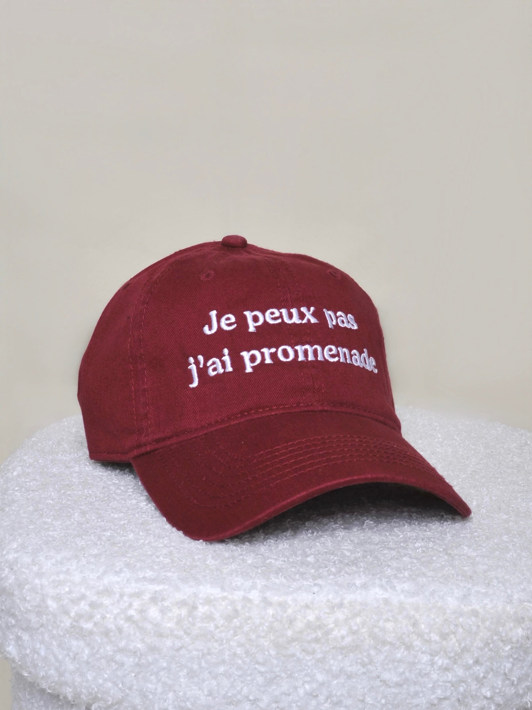 Casquettes personnalisables - Rouge