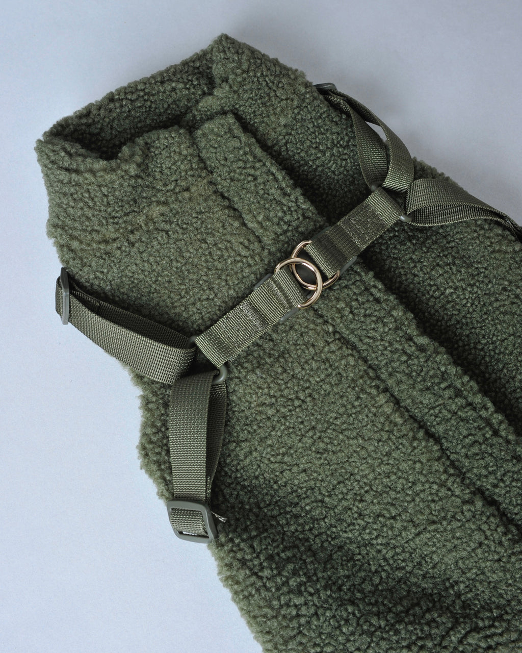 Manteau moumoute pour chien - Vert