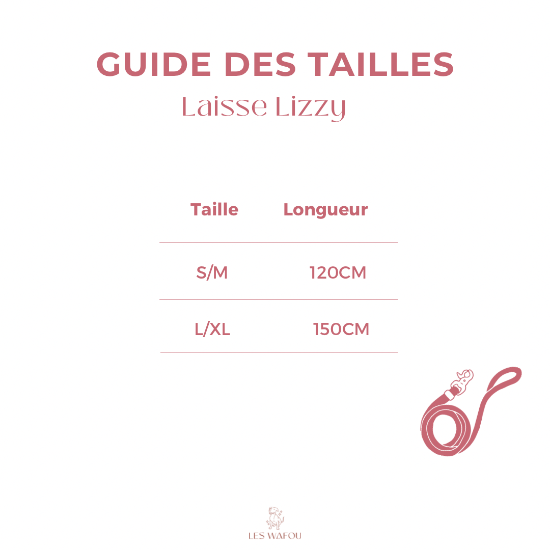 Lizzy - Laisse rose