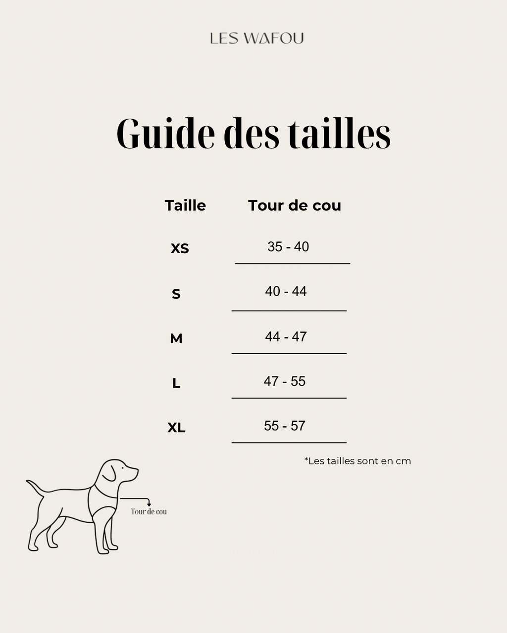 Collier pour chien - Lavande