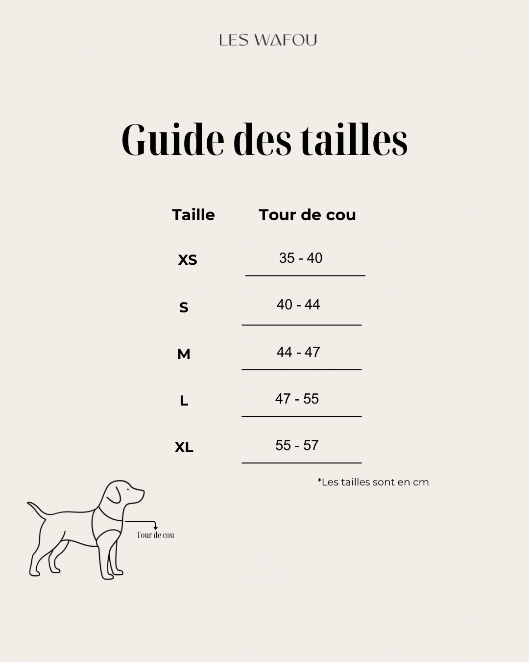 Collier pour chien - Lavande