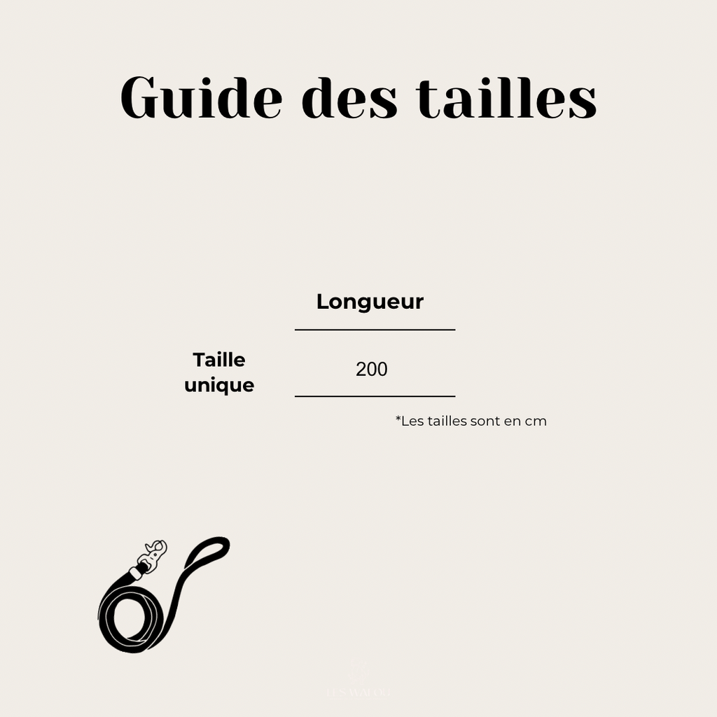 Laisse multi-positions pour chien - Rouge