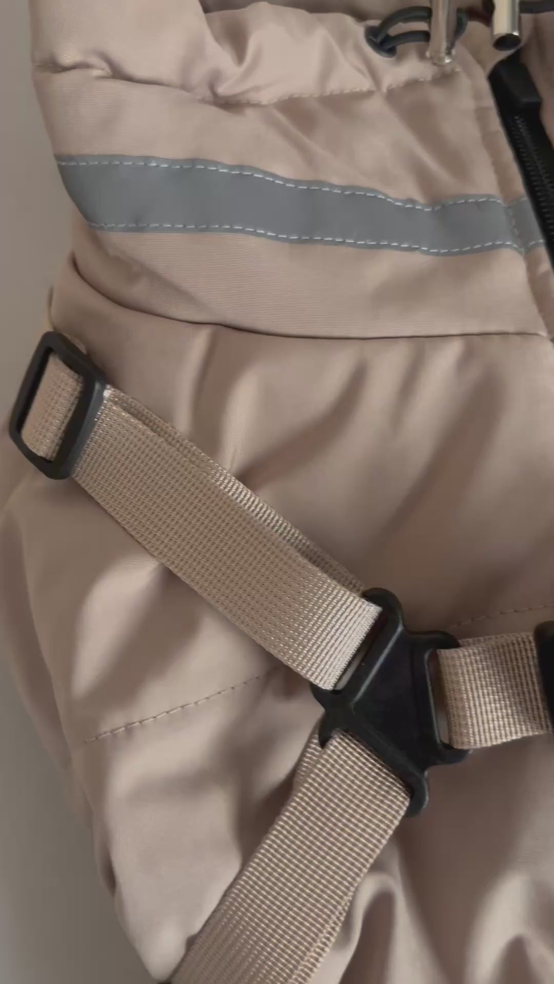 Doudoune pour chien - Beige (petit et moyen chien)